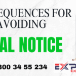Consequences of Ignoring a Legal Notice